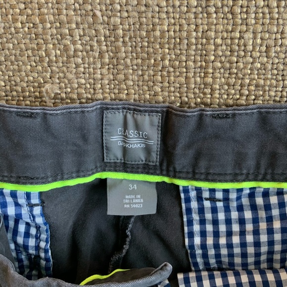 GAP Black Khaki Classic Shorts, Men’s W34 - Picture 7 of 9